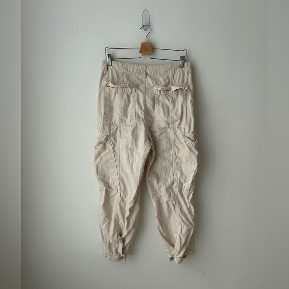 free people slouch cargo pant womens tofu baggy boho - Picture 8 of 11